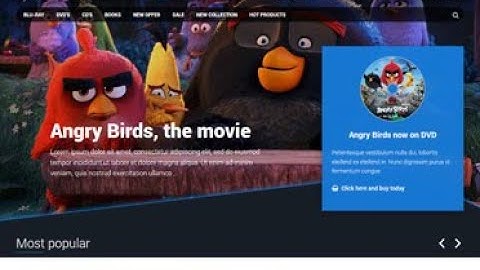 Dynamic Shopping Cart Joomla Template