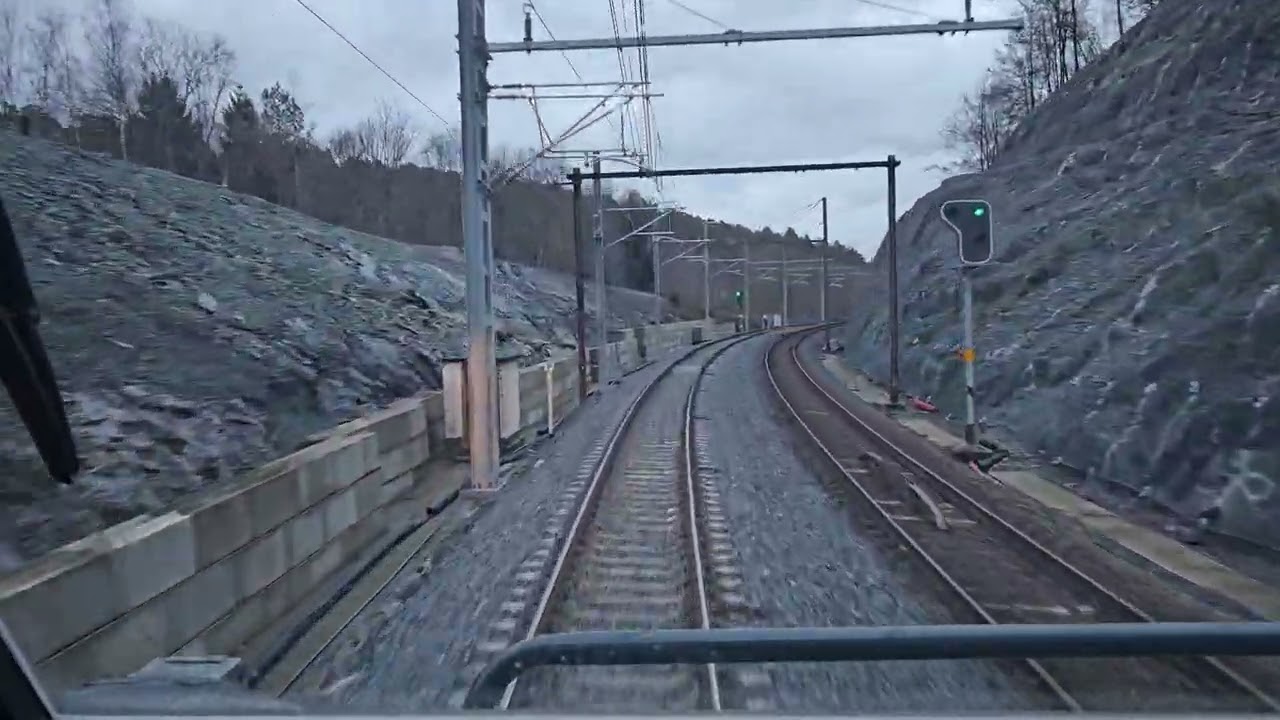 Traindriver's view Belgium: Rochefort-Jemelle - Libramont