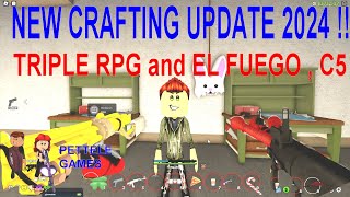 ROBLOX - OHIO - NEW CRAFTING UPDATE 2024 - C5 ,EL FUEGO , TRIDENT (TRIPLE RPG ) you can craft all !!