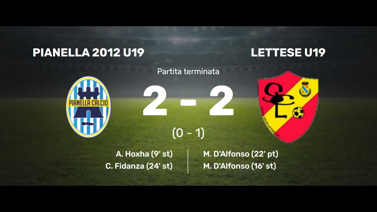 29-01-2024 PIANELLA 2012 - LETTESE