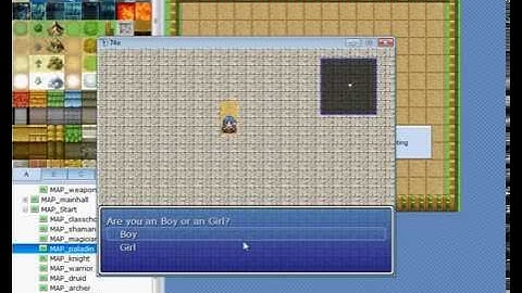 rmvx gender+custom name+choosable class