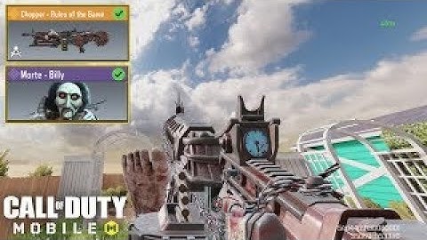 *NEW* Game Over Draw | Chopper "Rules Of The Game" & Morte "Billy" | COD Mobile