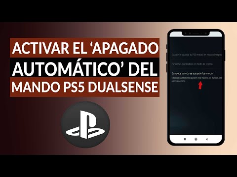 ¿Cómo activar el &#039;apagado automático&#039; del mando PS5 DUALSENSE?