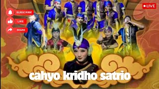 🔴Live cahyo kridho satrio kuwon pacarejo semanu
