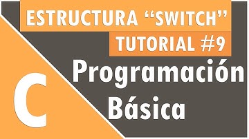 Tutorial Programación Básica en C #9 - Estructura de decisión multiple "switch"