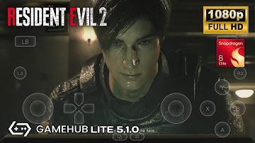 Resident Evil 2 remake setting low 720p gamehub lite 5.1.0 android offline 