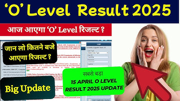 NIELIT O Level Result 2025: BIG UPDATE! 💥
