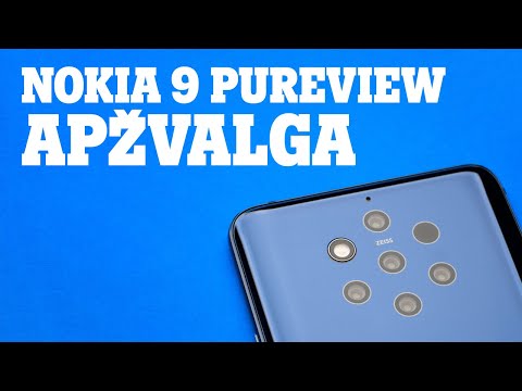 Mobiliosios fotografijos ateitis: Nokia 9 PureView apžvalga