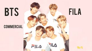 BTS x Fila Commercial Compilation (All mix)