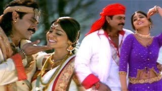 Ja Ji Ri Ja Ji Ri Mama  Full Video Song || Subash Chandra Bose || Venkatesh, Shriya, Genelia 