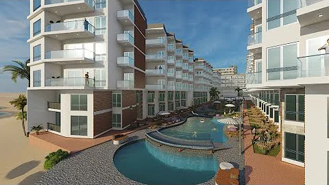 Cinematic Realistic Architectural Animation rendering of Residential compound by Lumion 10 #lumion11