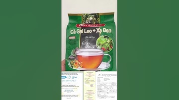 Trà Cà Gai Leo Xạ Đen Herbmax – Thảo Dược Giải Độc Gan & Tăng Cường Sức Khỏe- Herbmax