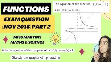 Grade 10 Functions Exam Question PART 4