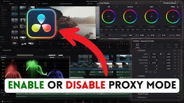 How to Enable or Disable Proxy Mode in DaVinci Resolve 2025?