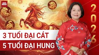 Tử Vi 12 Con Giáp 2026 ⚠️ 3 Tuổi Đại Cát, 5 Tuổi Dễ Gặp Hạn & Cách Hóa Giải | Chuyên gia Song Hà