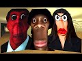 Horror My Name Is Aughh, Obunga  And Rosalia Bizcochito Nextbot in The Hole Nextbot Garry's Mod