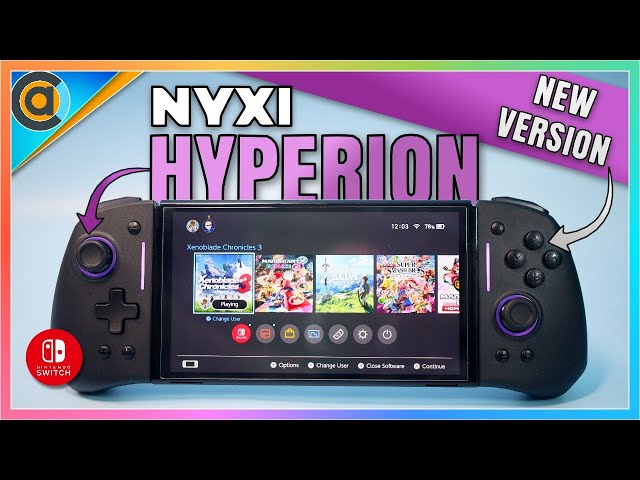 NYXI Hyperion Nintendo Switch JoyCon. The best just got better 