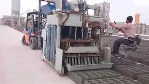 Moving hollow block making machine/Mobile Brick Making Machine