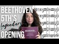 Comparing 5 conductors VERY different openings of Beethoven 5th Symphony (&amp; why they chose that)