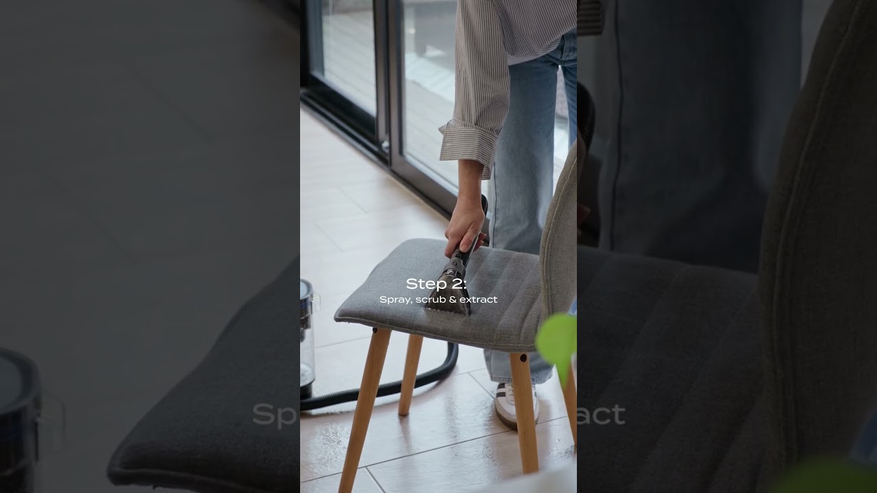 BISSELL SpotClean 3861F | Cleaning our Dining Chairs 