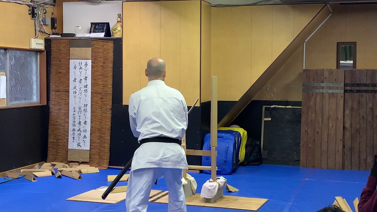 Mondoryu Heiho - Battojutsu training
