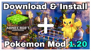 How To Download & Install The Pokemon Mod Minecraft 1.20 PE screenshot 2