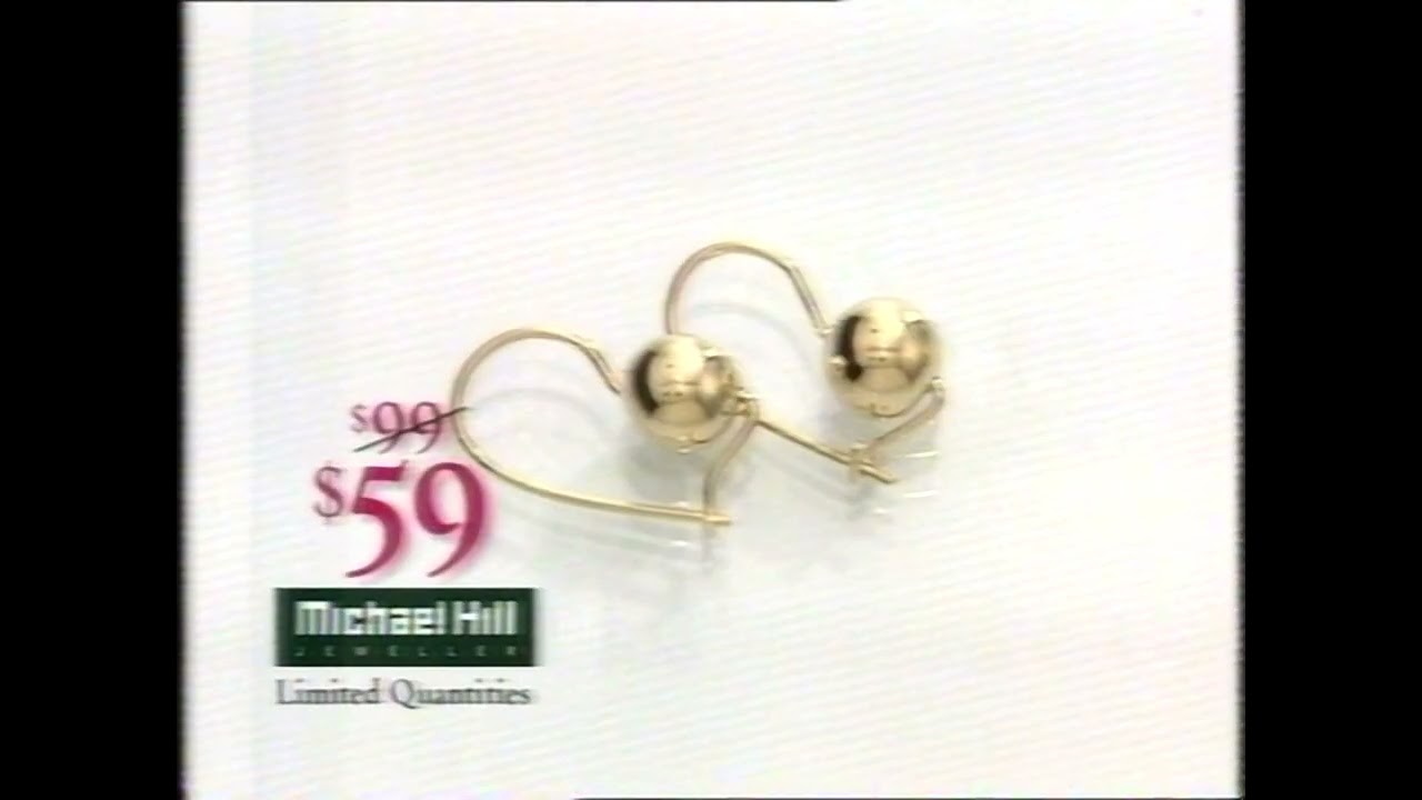 NZ TV Commercial - Michael Hill Jeweller - Good things under $100 (2000) [LQ]