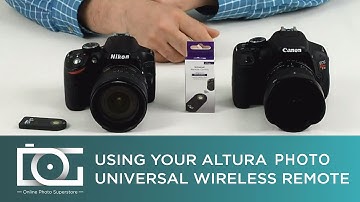 TUTORIAL | How to Use the Altura Photo® Universal Wireless Remote for DSLR Cameras