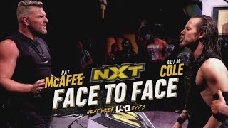 Adam Cole \& Pat McAfee Face to Face (Full Segment)