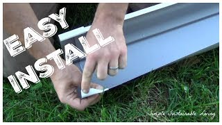 Installing Home Depot Gutters