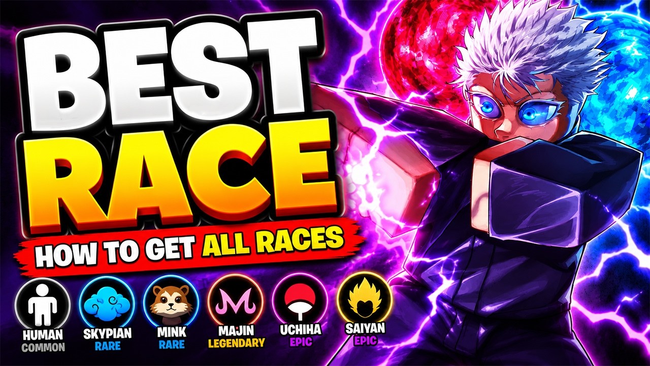 RACES in ANIME LIMITLESS Roblox - All Races and Best Race Guide - YouTube