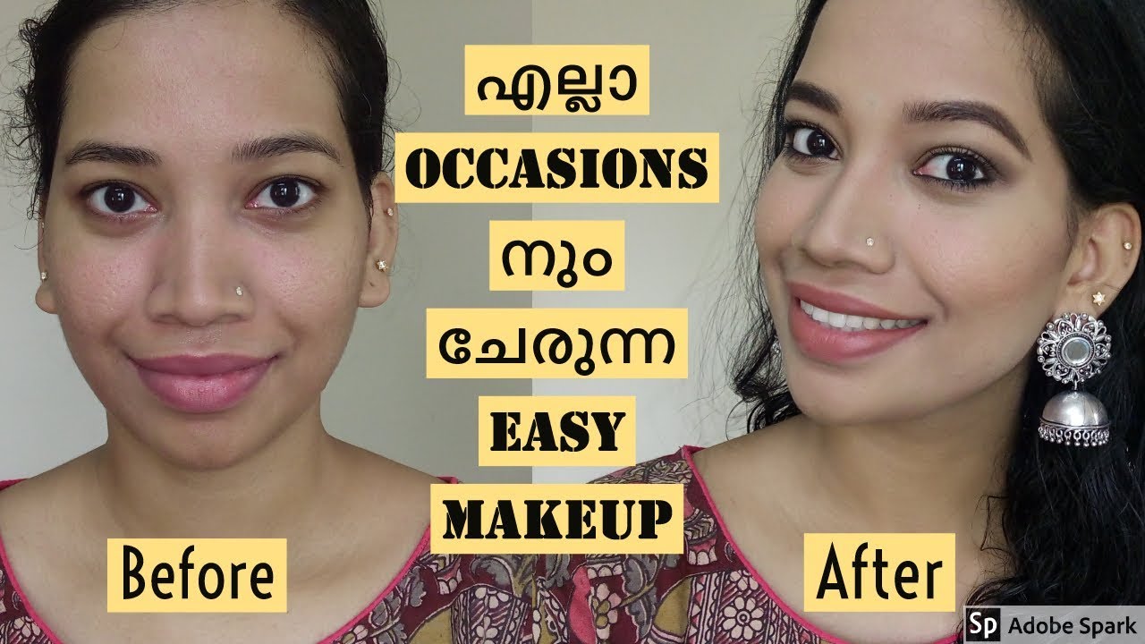 എല്ലാ Occasions നും ചേരുന്ന Easy Makeup I Malayalam I Blush with ASH