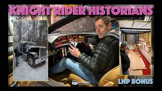 Visiting Knight Rider Historians, Screen-Used Semi, Kitts, Workshop Tour Lnp Bonus