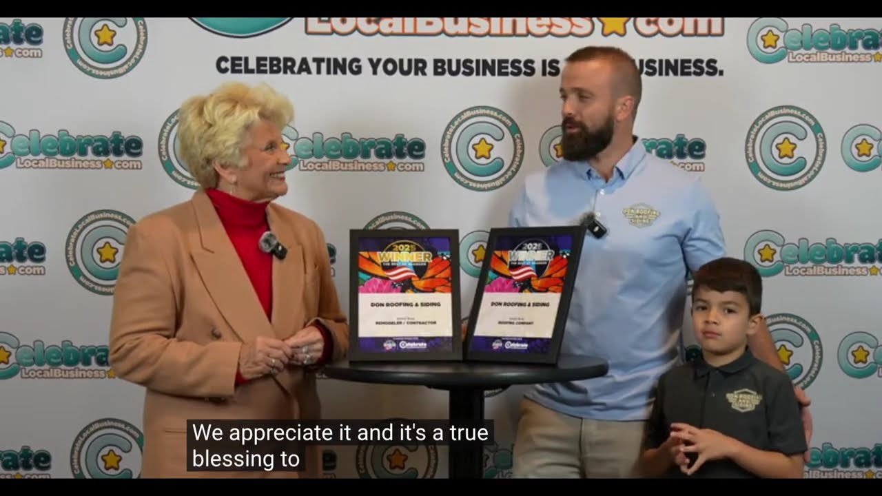 Don Roofing and Siding Wins Best of Branson 2025, Best Roofing Company and Best Contractor