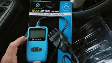 Quick check engine light scanner review Topdon 309!