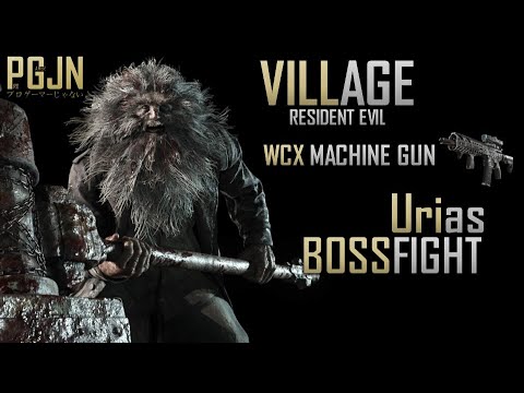 [WCX Machine Gun] Urias Boss Fight| Resident Evil Village - YouTube