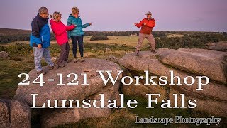 One to One Workshop, Lumsdale Waterfalls - Landscape Photography