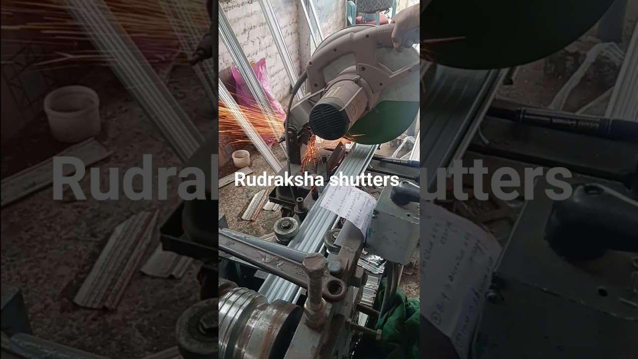 Rolling shutter installation video - Rudraksha Shutters Nagpur