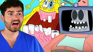 Download Lagu Dentist Reacts to SpongeBob's Toothiest Moments 🦷 !? MP3 Download Lagu Dentist Reacts to SpongeBob's Toothiest Moments 🦷 !? MP3