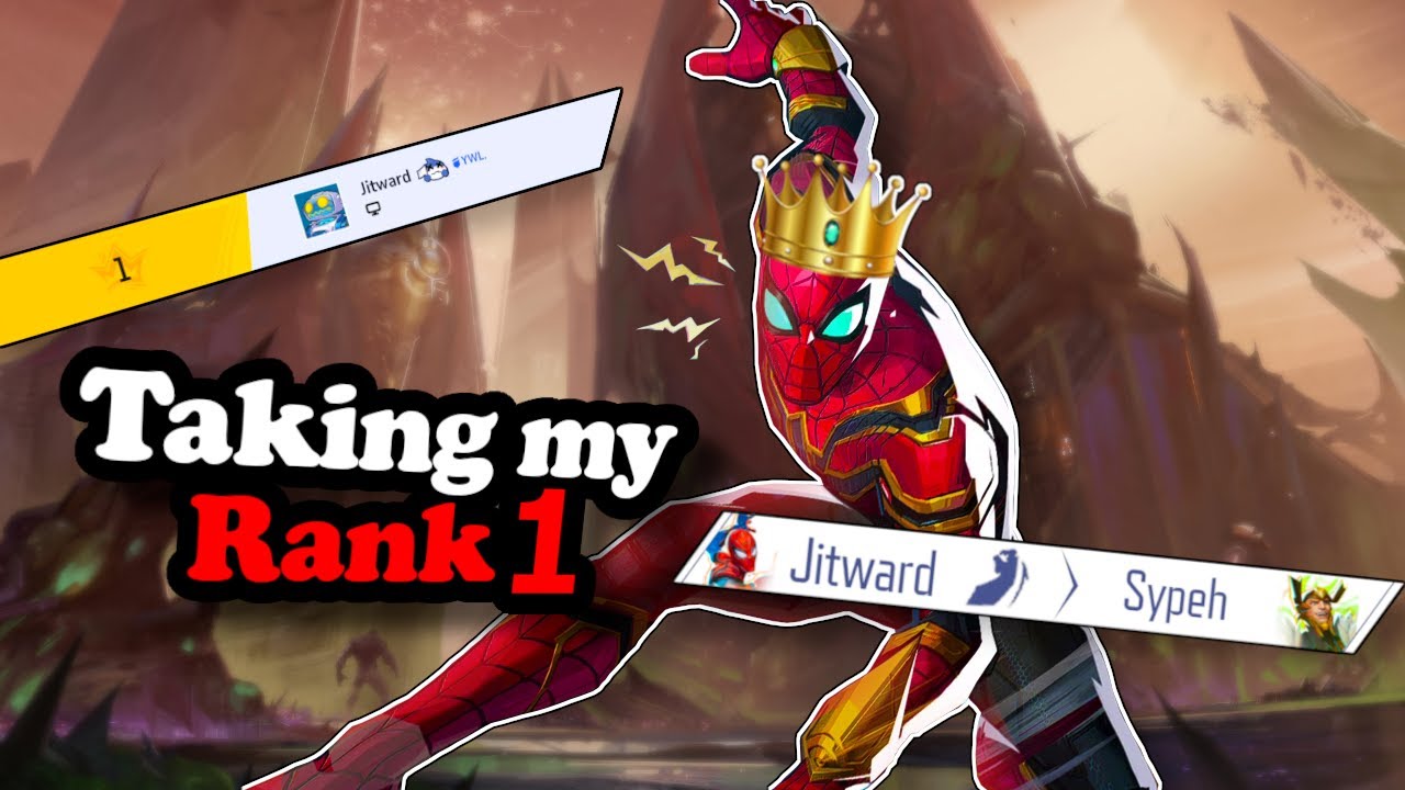 TAKING MY RANK 1 WORLD FROM SYPEH PLAYING SPIDER-MAN