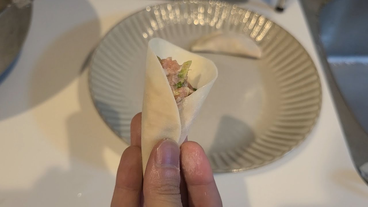 手作りギョーザ