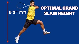 Optimal ATP Tour Height | Behind The Numbers