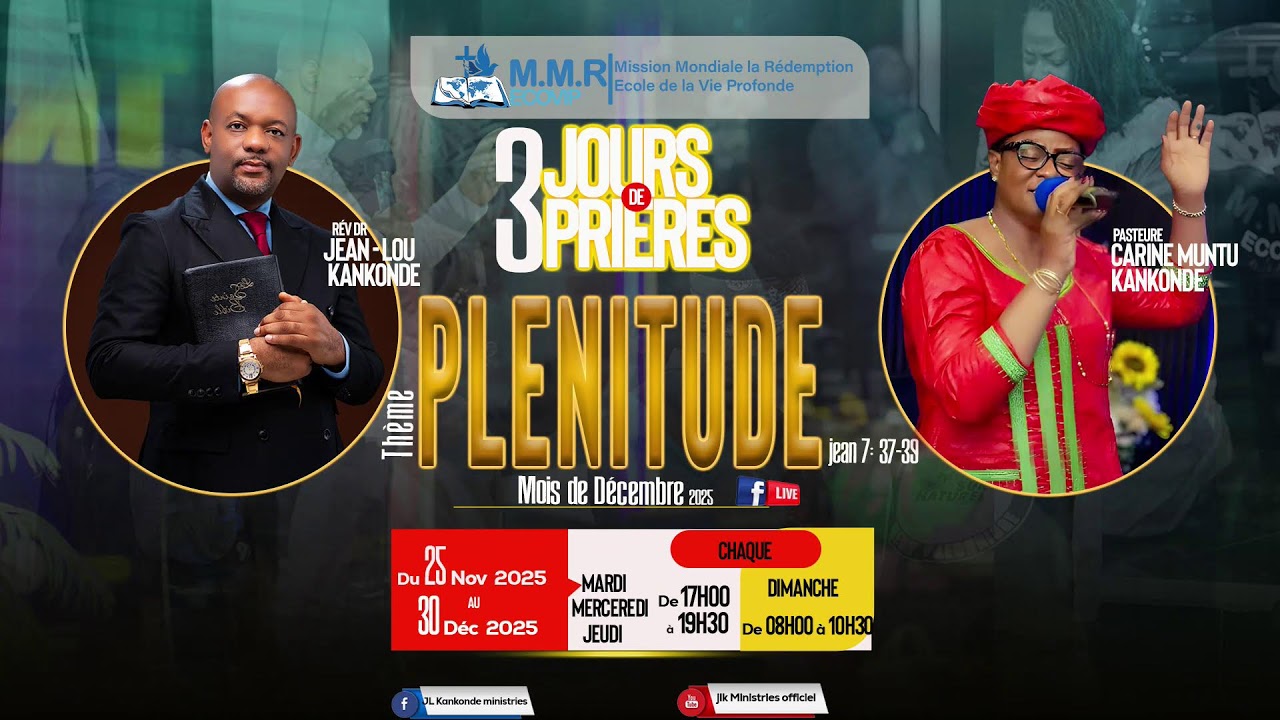 Culte Jeudi le 04/12/2025