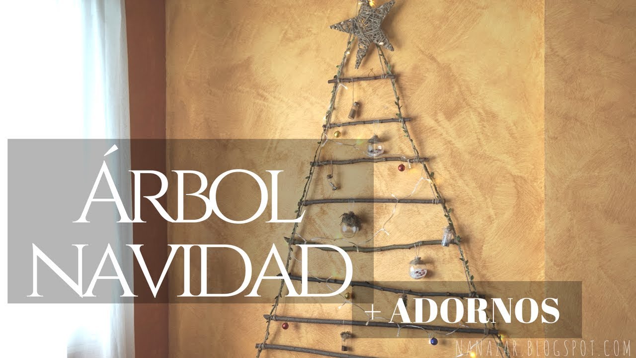 Árbol de navidad con palos (Christmas tree with sticks) - YouTube