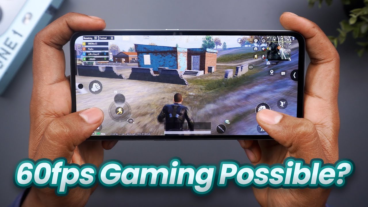 CMF Phone 1 Gaming Review: Is 60fps possible? - YouTube