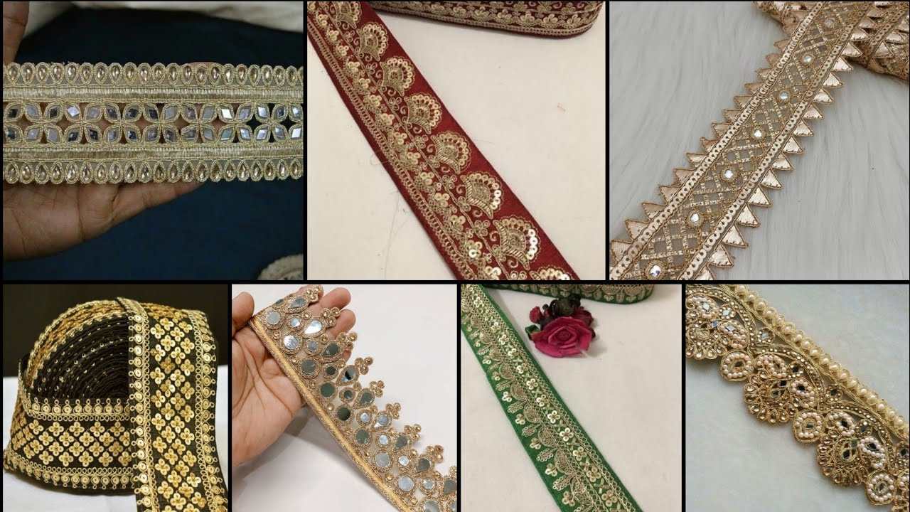 very beautiful indian fancy laces designs for girls