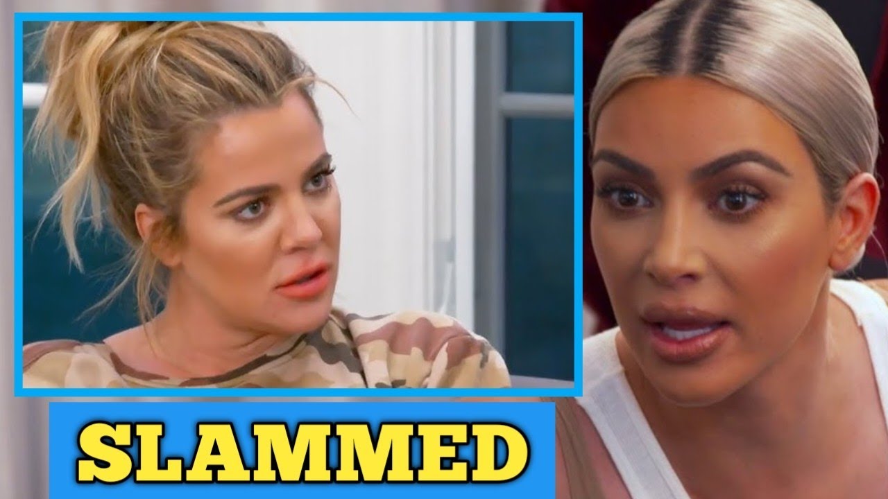 SLAMMED!🔴 Kim Kardashian Calls Out sister Khloe for Her UNBEARABLE