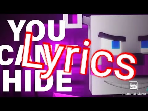 "You can't hide" Lyrics. FNaF Minecraft animation by EnchantedMob and CK90