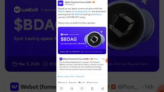 BlockDAG Exchange Listing News: Webot Update &amp; Claiming Your 5M Coins