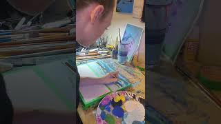 Easy Acrykic Painting for Beginners / Acrylic Painting Tutorial / Art Tutorial / #fyp